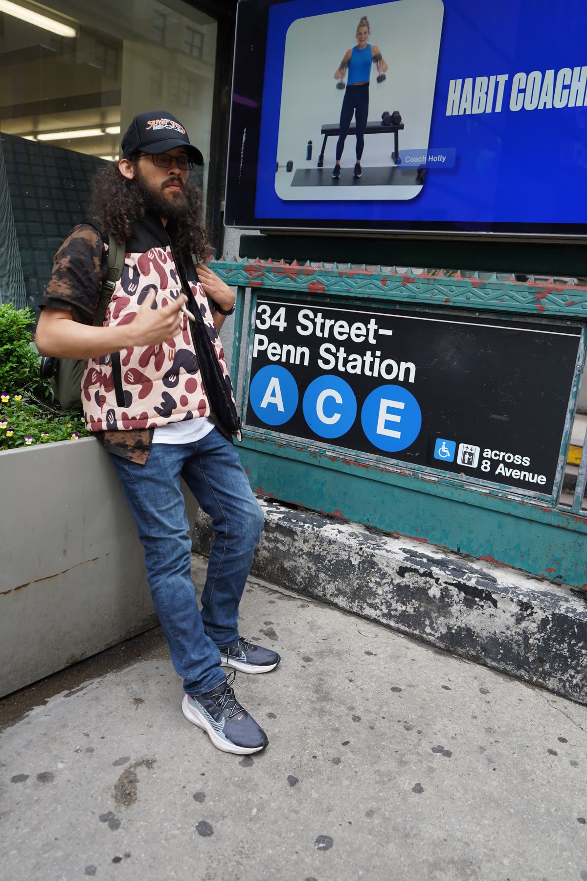 Outside 34th Street, Penn Station